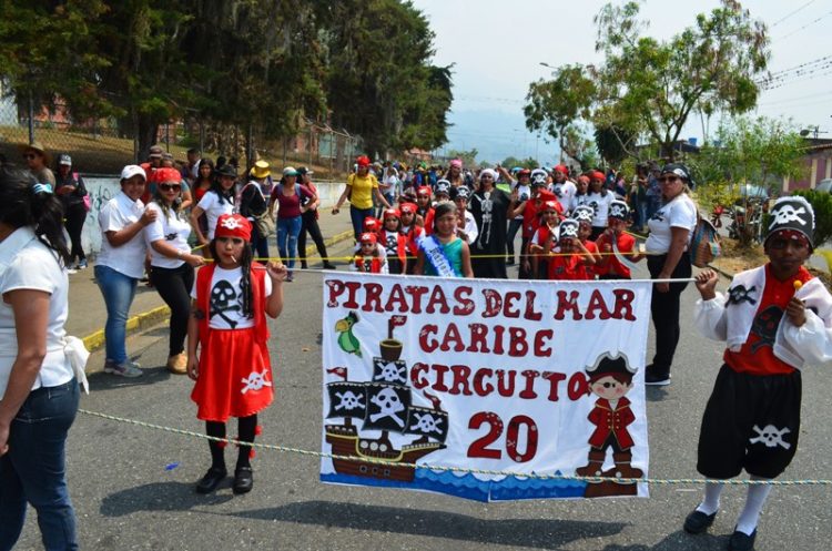 Desfile infantil gran atractivo del Carnaval Turístico Boconó 2019