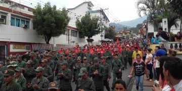 En Trujillo capital se movilizaron fuerzas revolucionarias