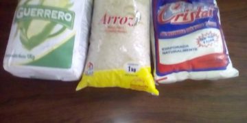 Solo arroz, harina y sal llevaron a las escuelas de Pampanito
