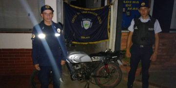 Tras persecución Politáchira logra incautar moto y arma de fuego
