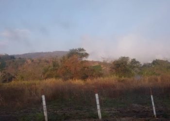 Autoridades dicen que atacan el incendio en carretera vieja Valera-Motatán