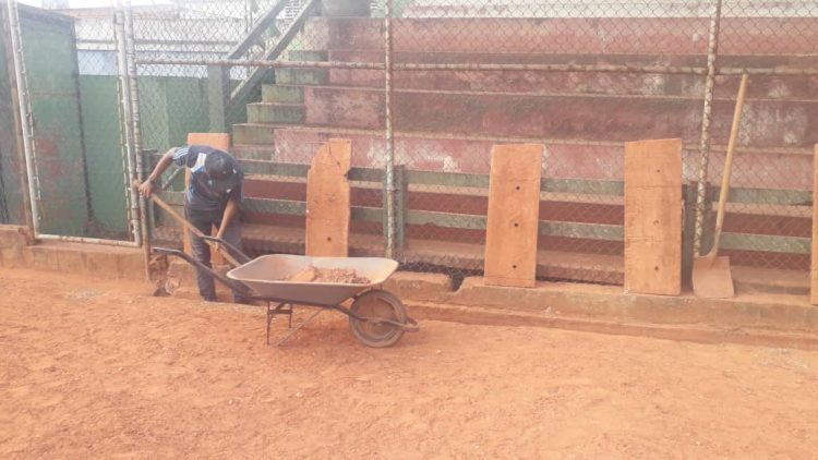 IDT hace mantenimiento al estadio Táchira