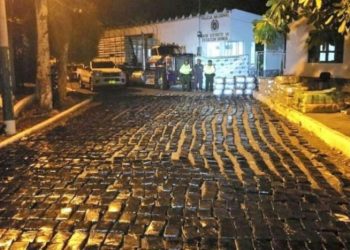 Policía colombiana decomisa siete toneladas de marihuana que tenían destino a Venezuela