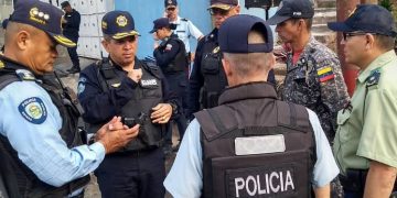 Inicio operación policial  en zona de La Concordia