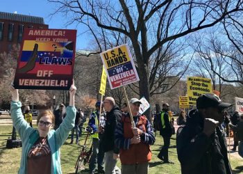 Maduro: En calles de Washington rechazan agresiones de Donald Trump contra Venezuela