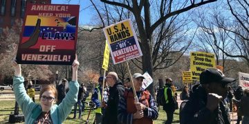 Maduro: En calles de Washington rechazan agresiones de Donald Trump contra Venezuela