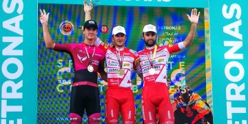 Rotundos triunfos simultáneos logró Androni Sidermec en Malasia y Francia