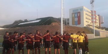 Vinotinto sub-15 inició módulo con trujillano incluido