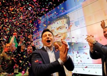 Ucrania tiene nuevo presidente: Zelenski gana con un 73,20 % de los votos