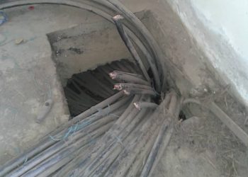 ¡Vandalismo! Hurtan cableado eléctrico del hospital de Colón