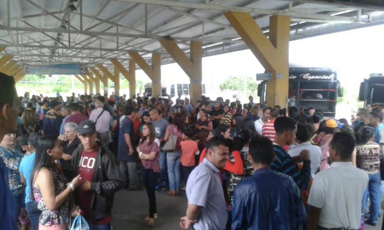 Desde el pasado jueves se ha observado afluencia de pasajeros en la terminal de Boconó.