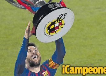 Messi genio y figura en Barcelona