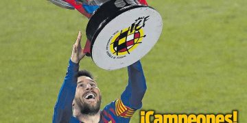 Messi genio y figura en Barcelona