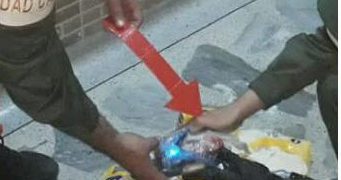 Apresan en Peracal a pareja que lleva marihuana en paquetes de Harina Pan