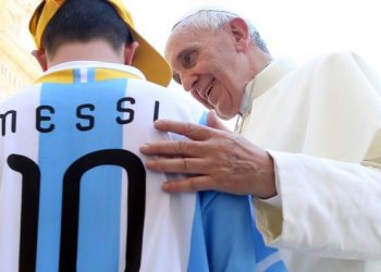 El Papa y Messi protagonistas