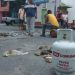 Vecinos protestan por falta de gas en barrio El Milagro