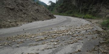Se desmorona carretera de Betijoque al eje panamericano