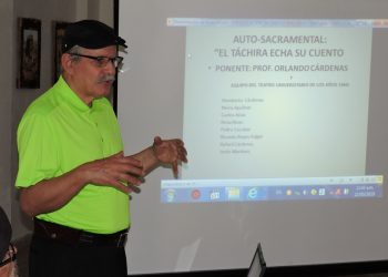 Artistas presentaron proyecto “Táchira Auto Sacramental“