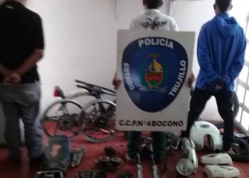 Desmantelan banda roba motos en Boconó