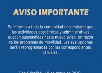 Suspenden clases por crisis de combustible en Táchira