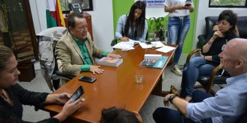 Alcalde Gustavo Delgado recibe  delegación del Comité Internacional de la Cruz Roja en San Cristóbal