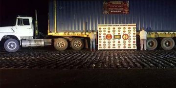 Incautan más de media tonelada de marihuana