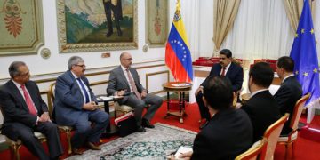 Presidente Nicolás Maduro recibe al Grupo de Contacto Internacional
