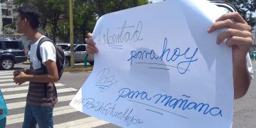 Movimiento estudiantil desde Valera en lucha por la libertad