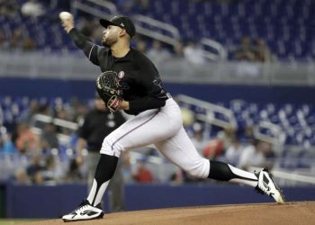 Pablo López coqueteó con el no-hitter