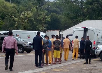 Acusados colombiano, dos Cicpc  y un adolescente por el presunto tráfico de 50 kilos  de marihuana