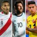 Las estrellas de las 12 selecciones