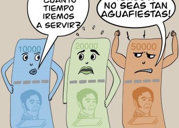 Nuevos billetes no servirán de nada