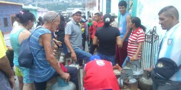 Falta de gas enardeció a los habitantes de la calle 16