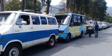 Transportistas de Boconó apoyan paro pero no lo acatan