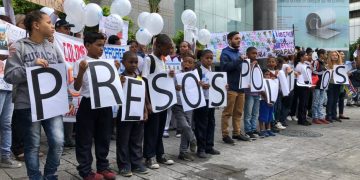Venezolanos manifestaron en visita de Comisionada de la ONU por situación del país