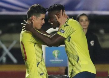 Colombia dominó, sufrió y al final le ganó a Qatar