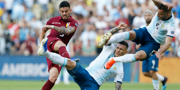 Con dos errores de los criollos Argentina eliminó a la Vinotinto