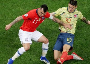 Chile  sacó a Colombia por la vía de los  penaltis