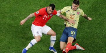 Chile  sacó a Colombia por la vía de los  penaltis