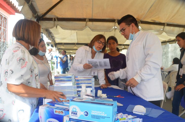 Más de mil 500 personas recibieron ayuda humanitaria en Carache