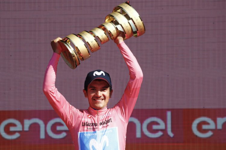  Carapaz es el tercer latinoamericano en ganar el Giro