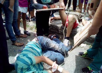 Carvajal: lesionados de accidente en moto son atendidos en el HCV