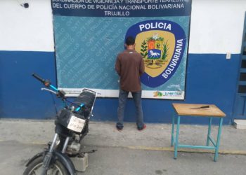 En Valera PNB detuvo a hombre por resistencia a la autoridad 
