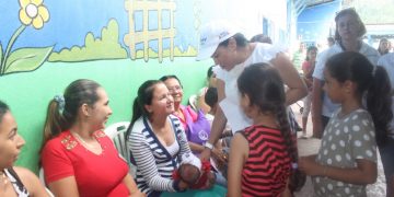 Gobernadora Laidy Gómez denunció que 35 por ciento de niños de Umuquena padecen problemas de piel