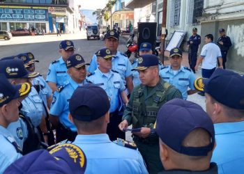 Nuevo operativo de seguridad policial Se inicio desde el sector de La Ermita