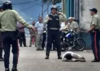 Abatido durante enfrentamiento Presunto desvalijador de carros