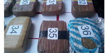 Cuatro integrantes del “Tren de Aragua” detenidos con cuarenta kilos de marihuana
