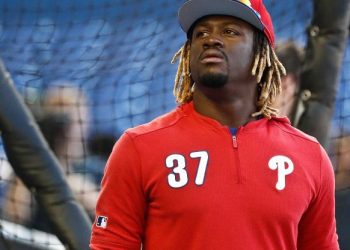Imágenes de Odúbel retiradas del estadio