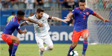 Colombia liquidó a  Argentina  2-0