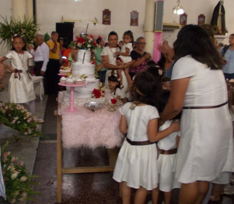 Misa oficiada por el día de la Virgen del Carmen